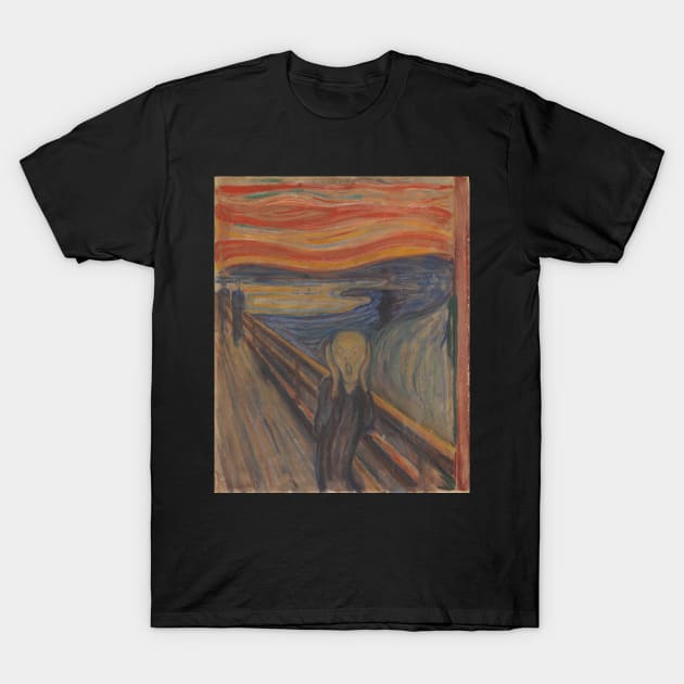 Edvard Munch T-Shirt by KOTFILMS